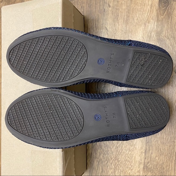 Rothy’s Special Edition Metallic Lattice Flats 7.5 - Picture 4 of 10